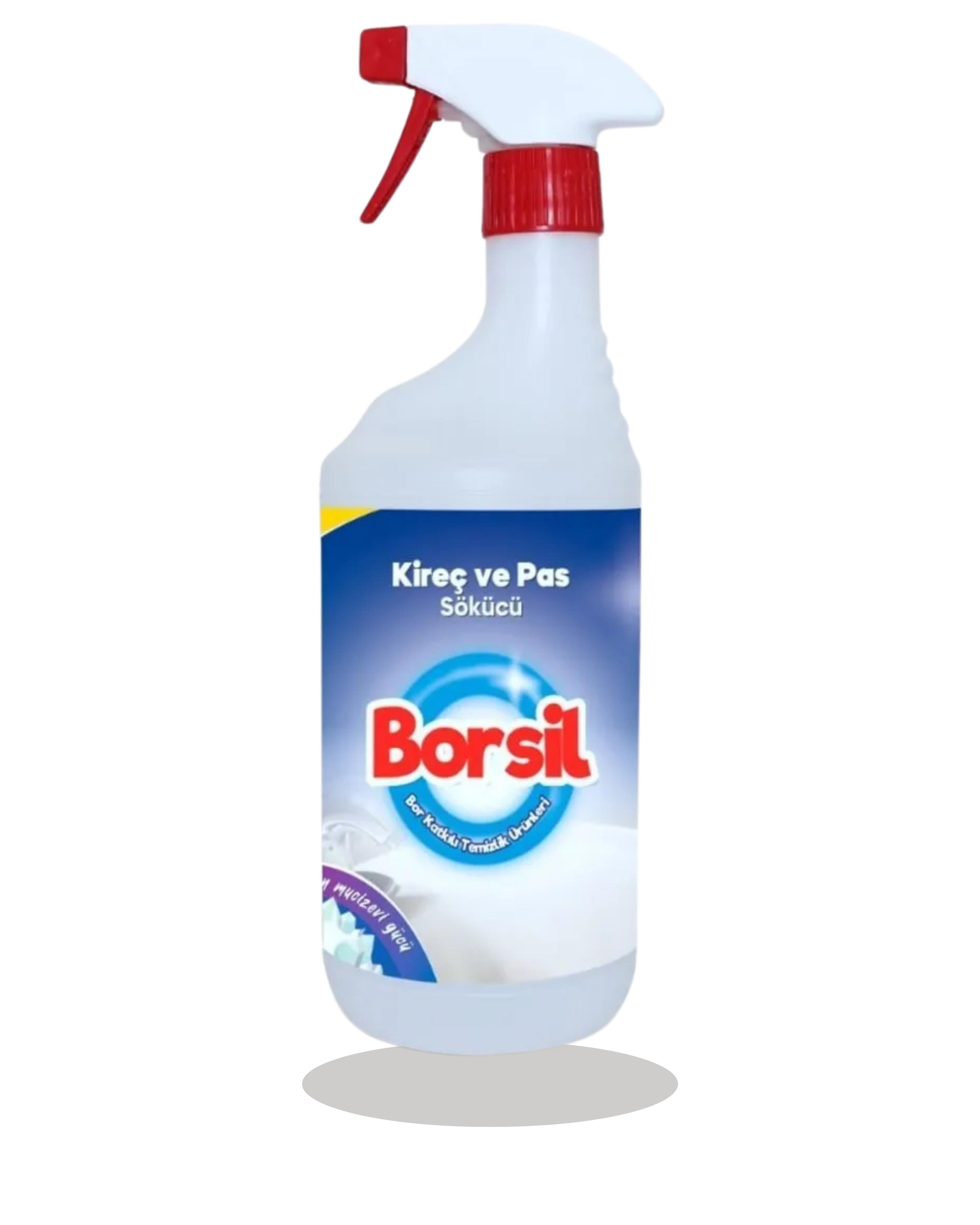 Borsil Kireç Ve Pas Çözücü Banyo Ve Musluk Parlatıcı Nano Teknoloji Derinlemesine Temizlik