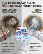 Borsil Boru Aktif Jel Lavabo Ve Gider Açıcı Nano Teknoloji Koku Giderici Yoğun Formül