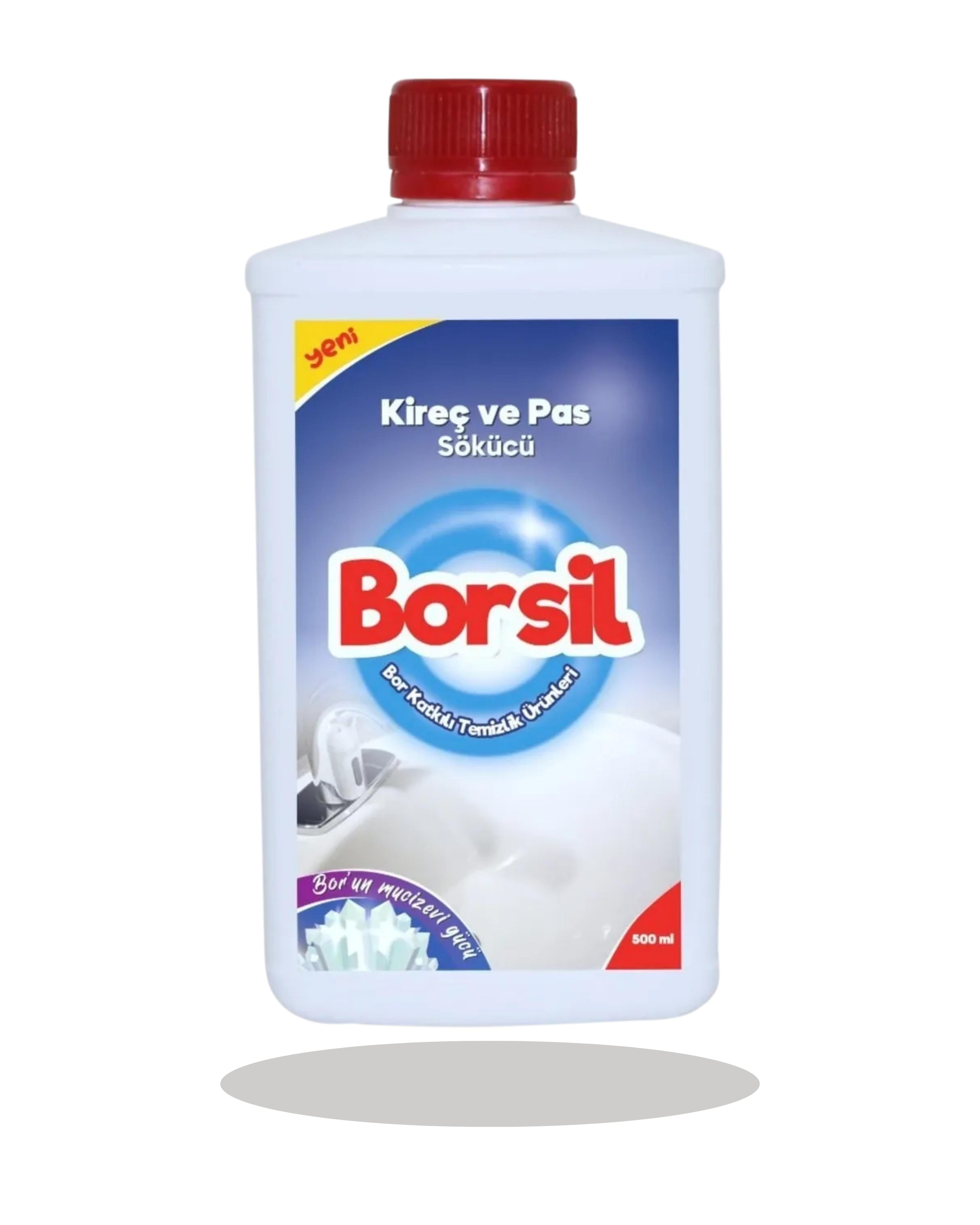 Borsil Kireç Ve Pas Çözücü Banyo Ve Musluk Parlatıcı Nano Teknoloji Derinlemesine Temizlik