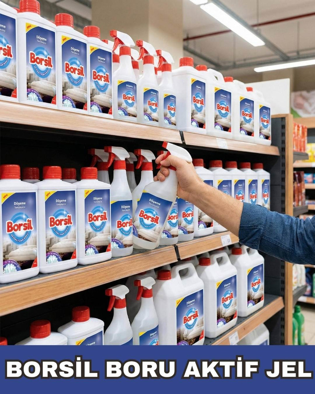 Borsil Boru Aktif Jel Lavabo Ve Gider Açıcı Nano Teknoloji Koku Giderici Yoğun Formül