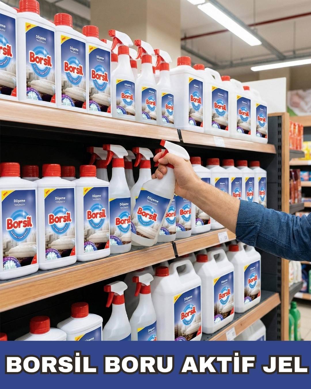 Borsil Boru Aktif Jel Lavabo Ve Gider Açıcı Nano Teknoloji Koku Giderici Yoğun Formül