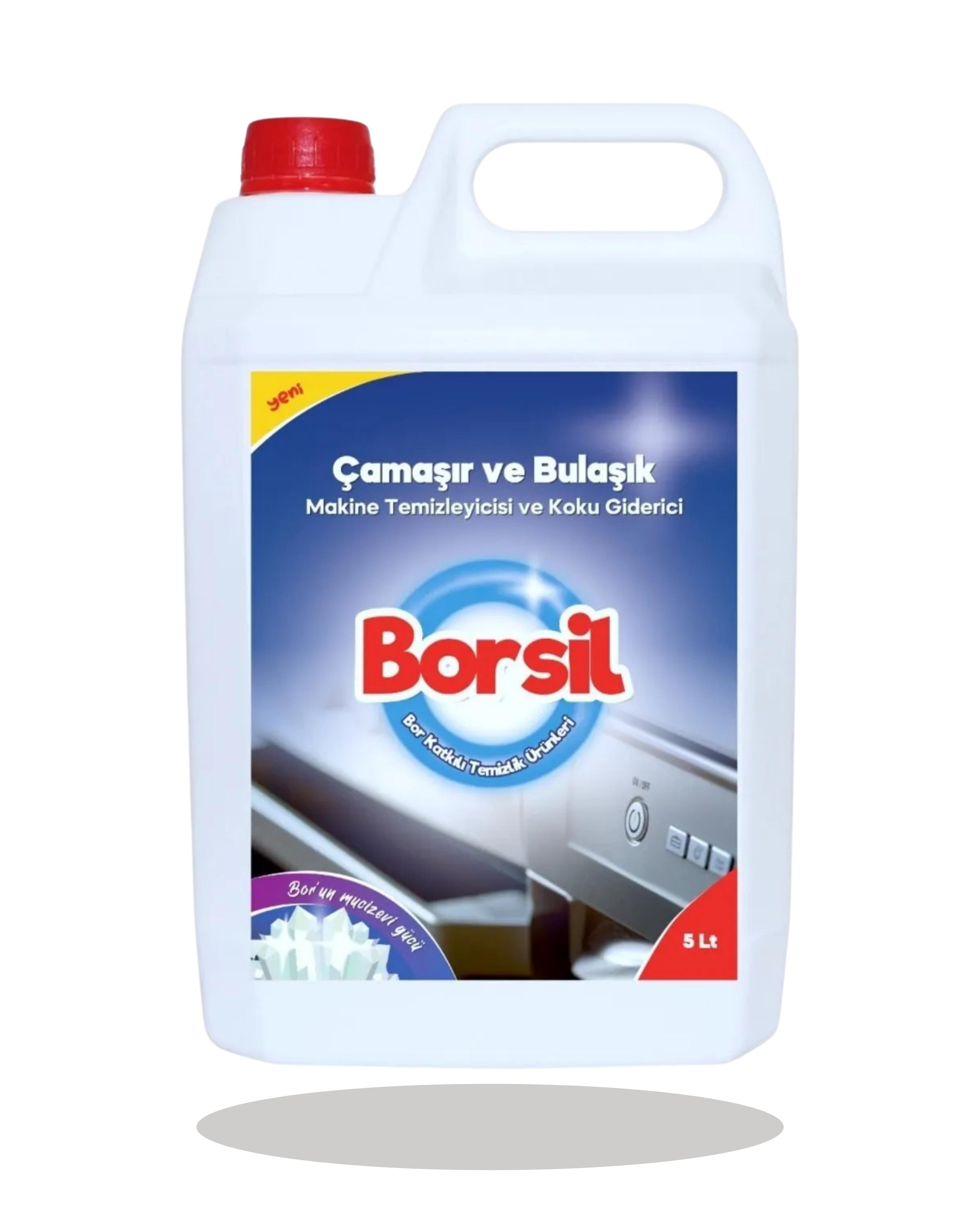 Borsil Bulaşık Ve Çamaşır Makinesi Temizleyici Koku Giderici Nano Teknoloji Hijyenik Bakım Maddesi