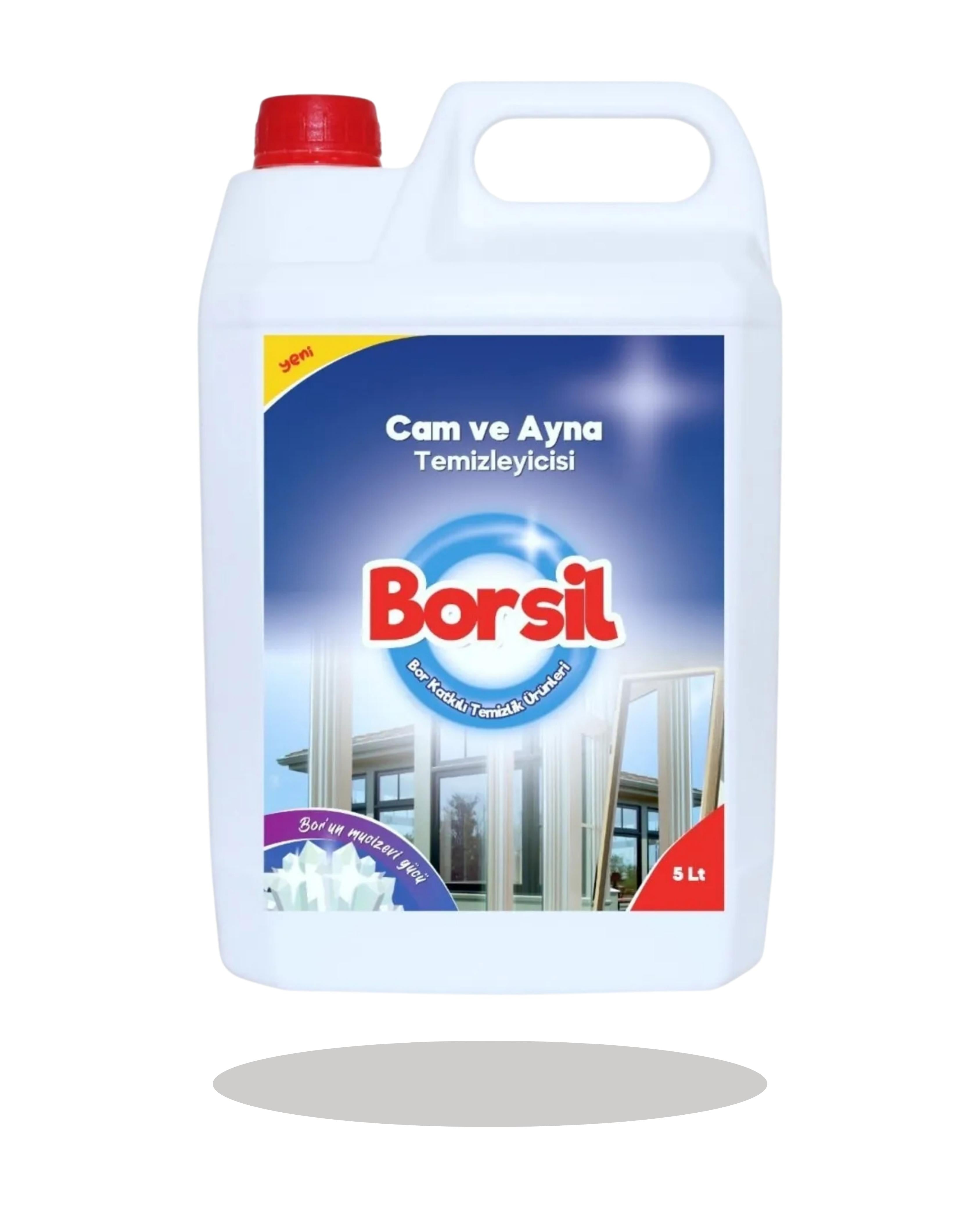Borsil Cam Ve Ayna Temizleyici Nano Teknoloji Parlatıcı