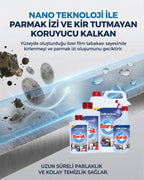 Borsil Çelik Ve Krom Temizleyici Yağ Çözücü Kir Leke Yok Edici Parlatıcı Bakım