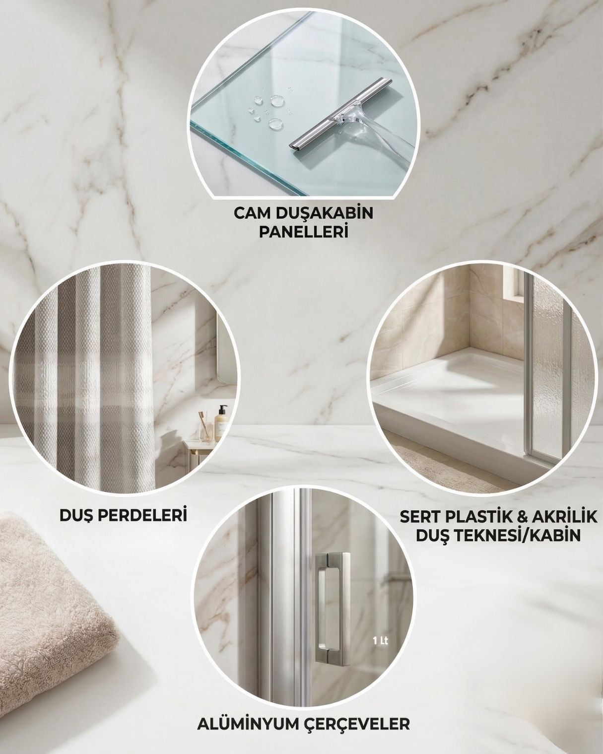 Borsil Duş Kabini Temizleyici  Kireç Ve Sabun Artığı Sökücü Nano Teknoloji Su Kaydırıcı Etkili
