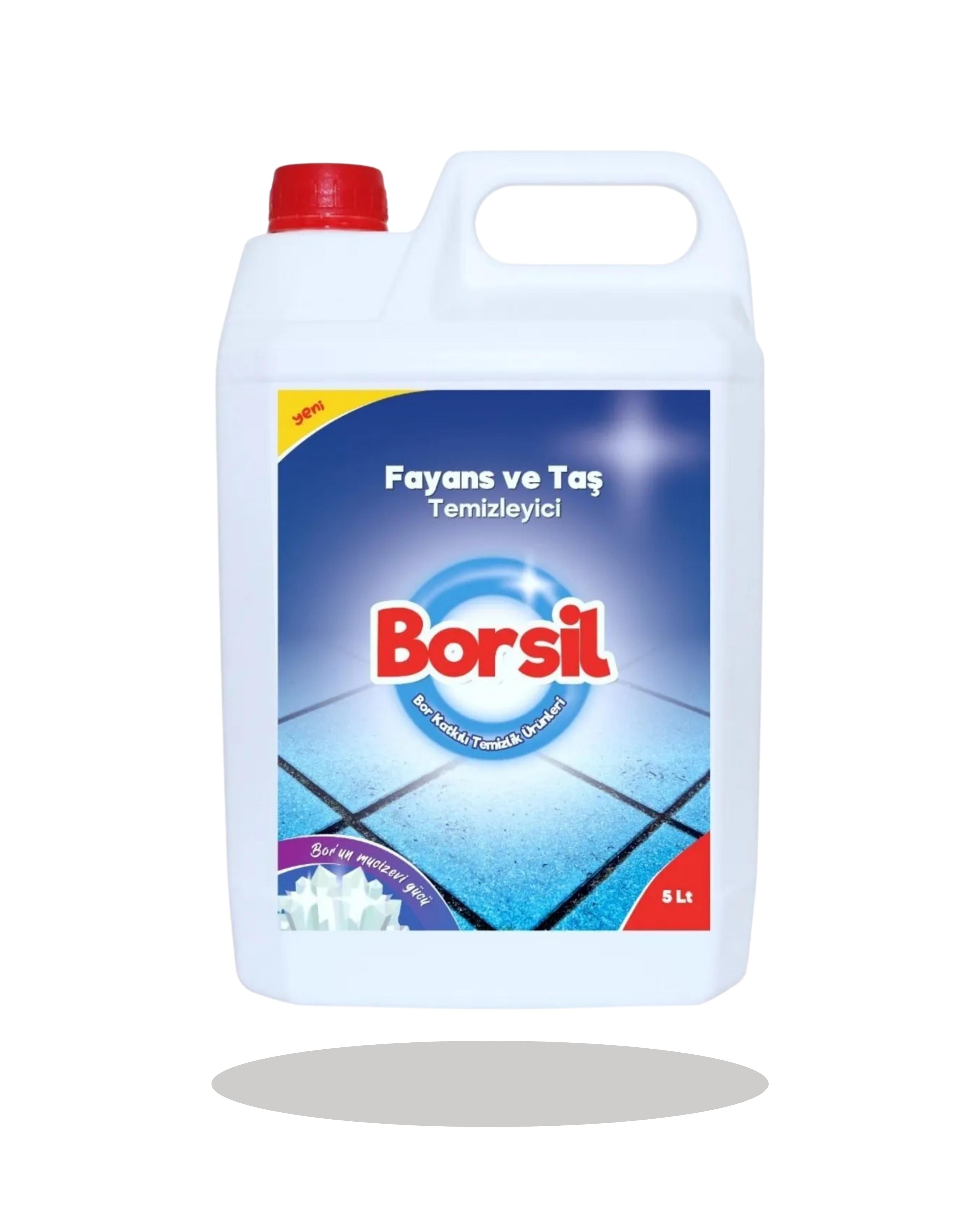 Borsil Fayans Ve Taş Temizleyici Porselen Seramik Parlatıcı Nano Teknoloji Leke Önleyici