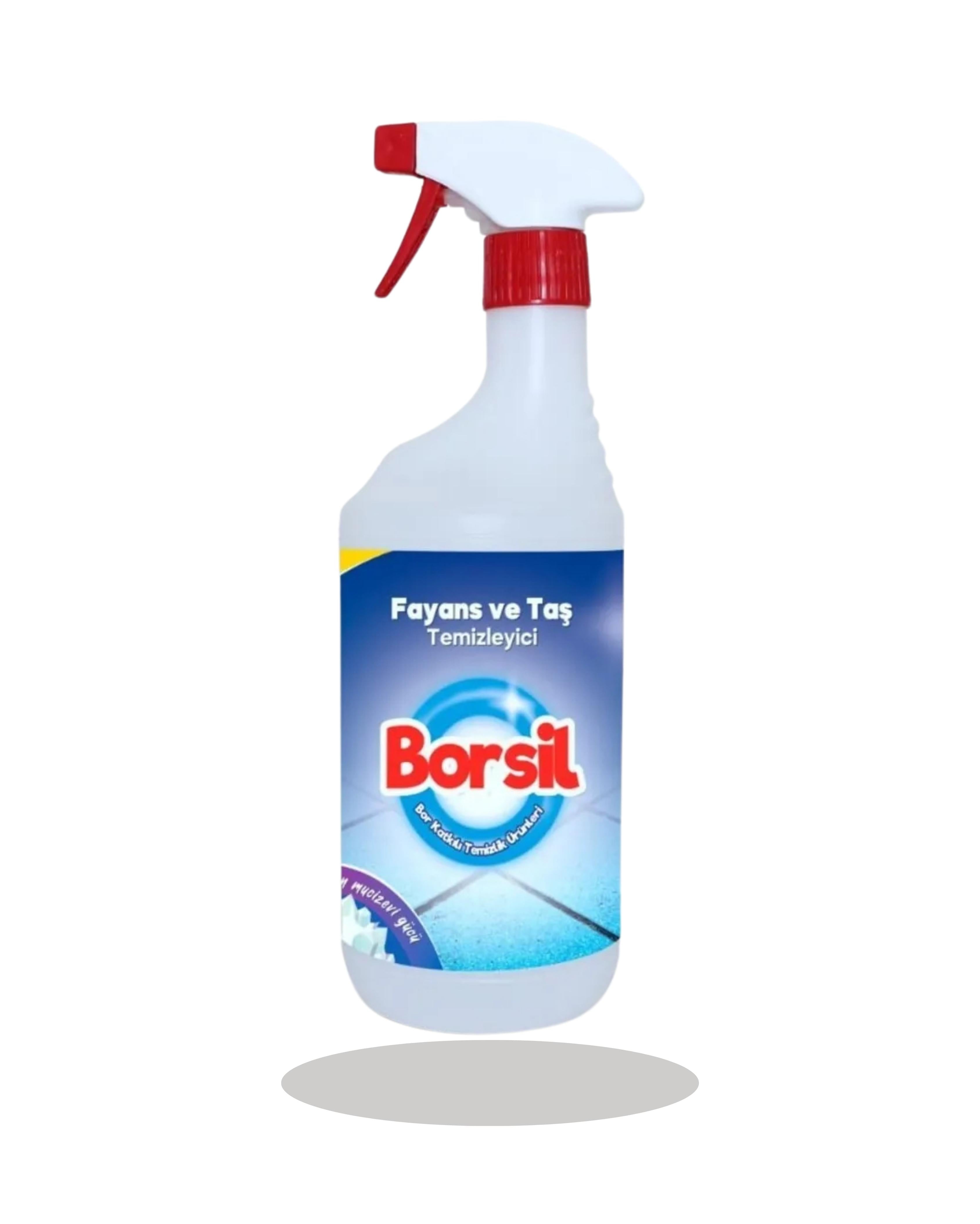 Borsil Fayans Ve Taş Temizleyici Porselen Seramik Parlatıcı Nano Teknoloji Leke Önleyici