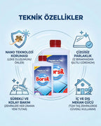 Borsil Fayans Ve Taş Temizleyici Porselen Seramik Parlatıcı Nano Teknoloji Leke Önleyici