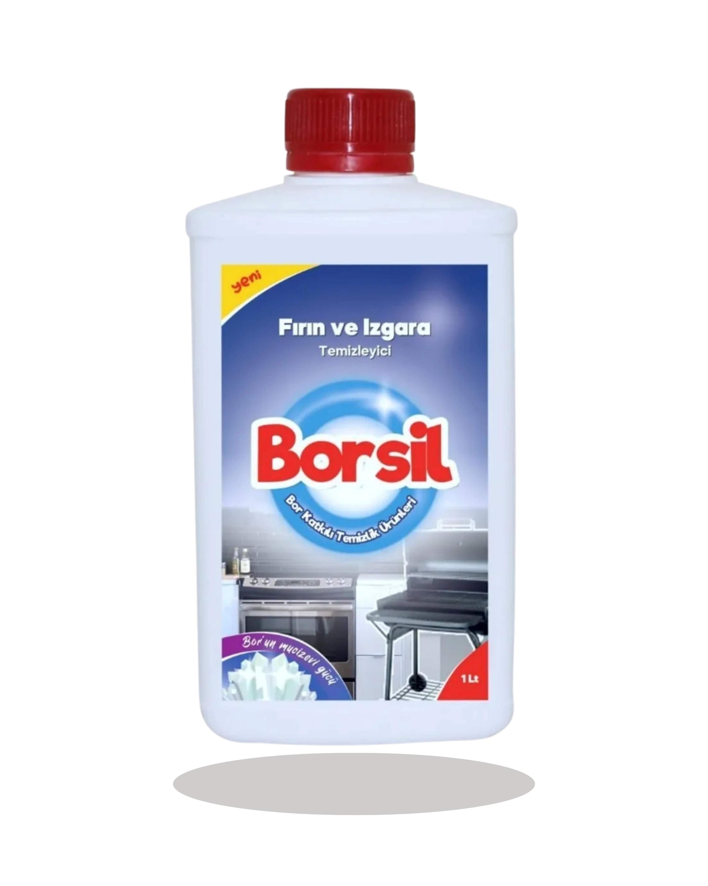 Borsil Fırın Ve Izgara Temizleyici Yanmış Yağ Sökücü Nano Teknoloji Barbekü Ve Ocak Temizleyici