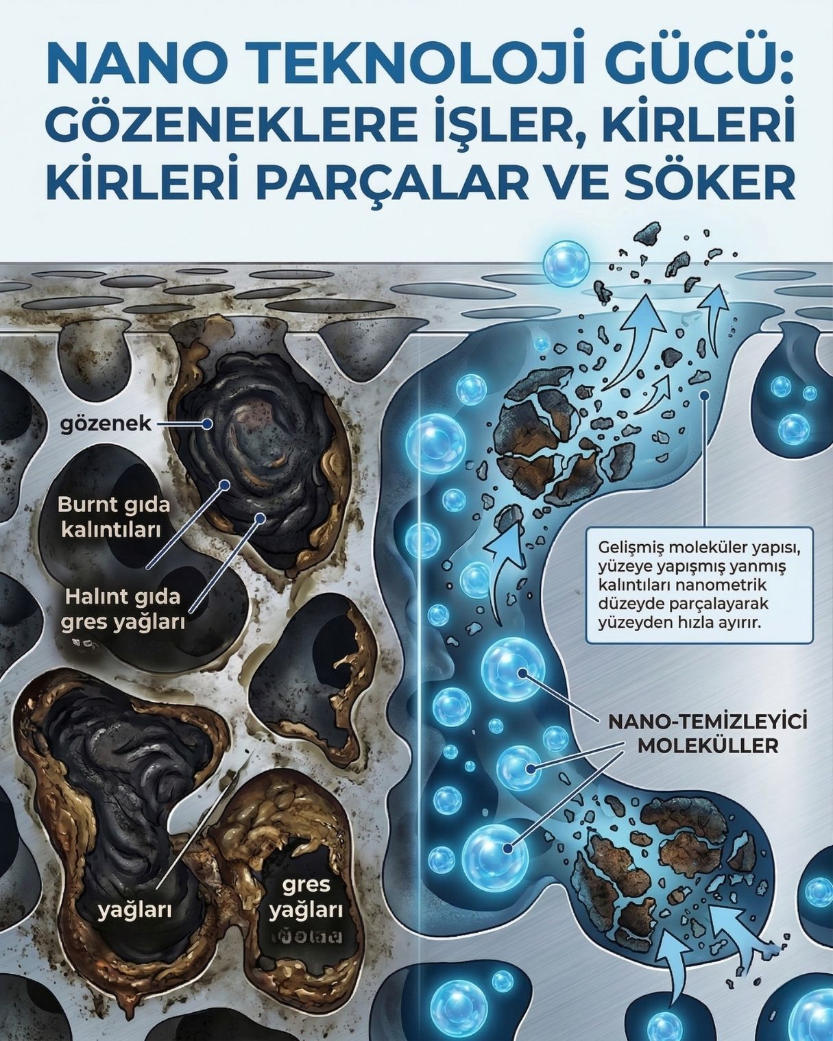 Borsil Fırın Ve Izgara Temizleyici Yanmış Yağ Sökücü Nano Teknoloji Barbekü Ve Ocak Temizleyici